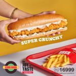 ساندوتش سوبر كرانشي كبير كومبو