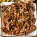 ربع لحمه محمره بالليه