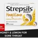 ستريبسلز أقراص لالتهاب الحلق بالليمون والعسل