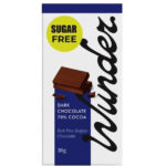 وندر شيكولاته داكنه بدون سكر ٣٠ جرام