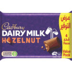 كادبوري بالبندق ٤ قطع