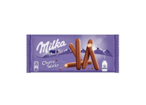 ميلكا بسكوت ستيكس بالشيكولاته