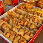 بوكس المعلم دجاج وكرسبي ١٠ ساندوتش صغير