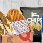 كومبو كوفتا ٣ ساندوتش وسلطه وشيبس ومشروب