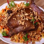 طاجن شعريه فرن مع ضلع ضاني
