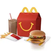 هابى ميل دوبل بيف برجر