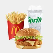 بيج تيستي تشيكن وجبة وسط