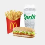 تشيكن فيليه سبايسى وجبة وسط