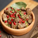 كبده فراخ بدبس الرمان