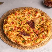 بيتزا بسطرمة شرقي صغير