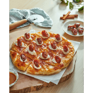 فطيرة بلح و قشطة