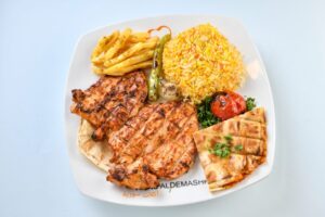 نصف فرخة شواية